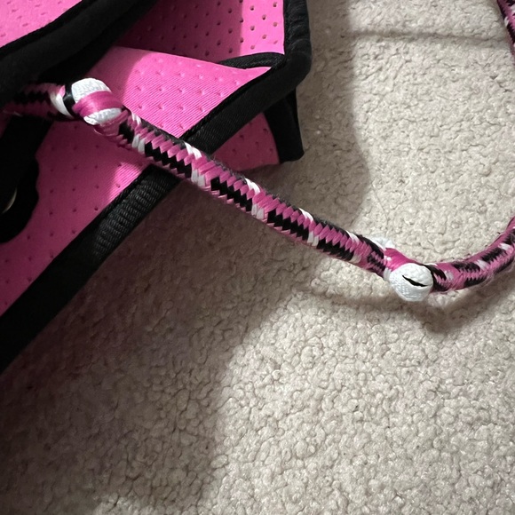 Annabel Ingall Sporty Spice Tote in Neon Rose - Picture 4 of 8